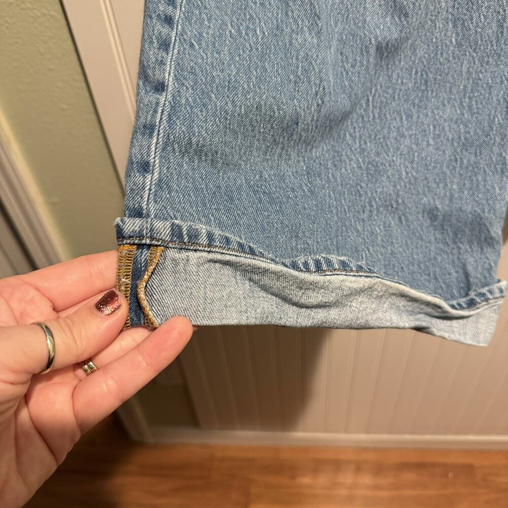 Ann Taylor Palazzo Cuffed Jeans Size 16 Petite - Picture 3 of 7